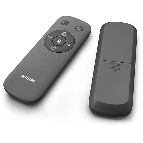 Вентилятор Philips колонний, 110см, 40Вт, пульт ДК, дисплей, графіт