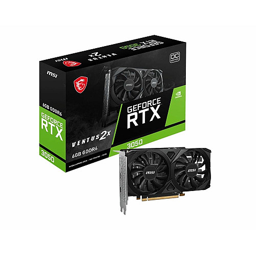 Відеокарта MSI GeForce RTX 3050 6GB GDDR6 VENTUS 2X E OC