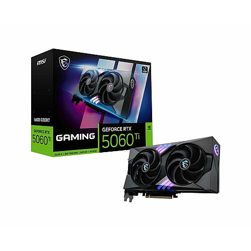 Відеокарта MSI GeForce RTX 5060 Ti 16GB GDDR7 GAMING OC