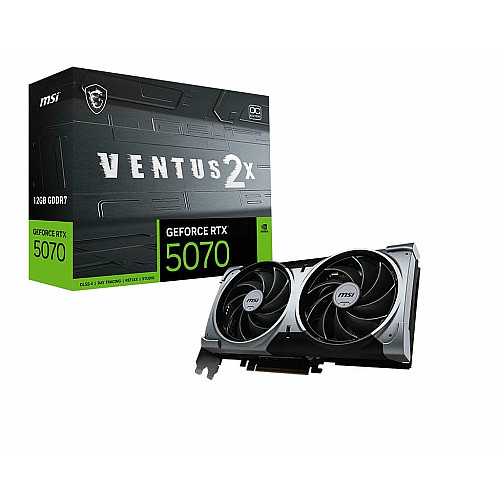 Відеокарта MSI GeForce RTX 5070 12GB GDDR7 VENTUS 2X OC