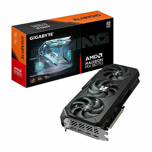 Видеокарта GIGABYTE Radeon RX 9070 16GB GDDR6 GAMING OC