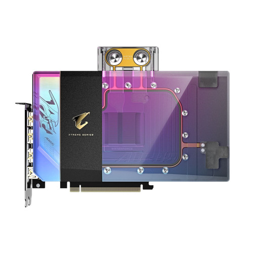 Відеокарта GIGABYTE GeForce RTX 5090 32GB GDDR7 AORUS EXTREME Waterforce WB під систему водного охолодження