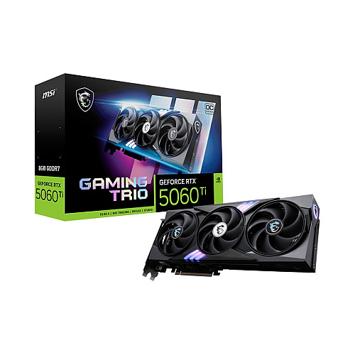 Видеокарта MSI GeForce RTX 5060 Ti 8GB GDDR7 GAMING TRIO OC
