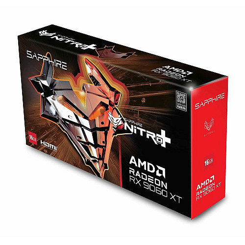 Відеокарта SAPPHIRE Radeon RX 9060 XT 16GB GDDR6 NITRO+ GAMING OC