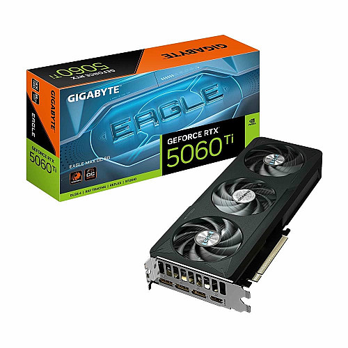 Видеокарта GIGABYTE GeForce RTX 5060 Ti 8GB GDDR7 EAGLE MAX OC