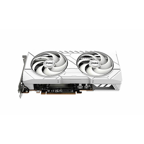 Видеокарта SAPPHIRE Radeon RX 9060 XT 16GB GDDR6 PURE GAMING OC белый