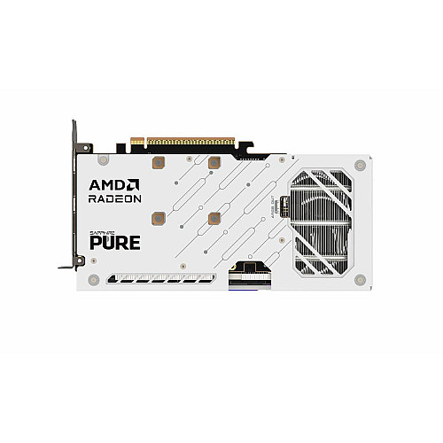 Видеокарта SAPPHIRE Radeon RX 9060 XT 16GB GDDR6 PURE GAMING OC белый