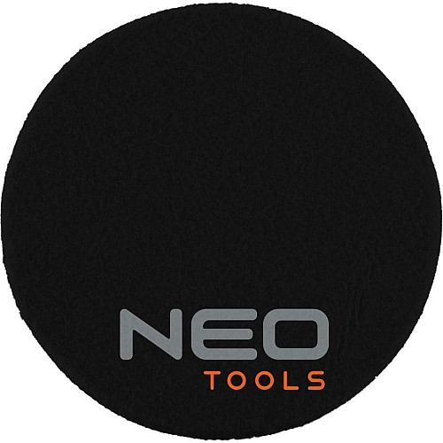 Диск полірувальний Neo Tools, губка м’яка, на липучці, 80x25мм