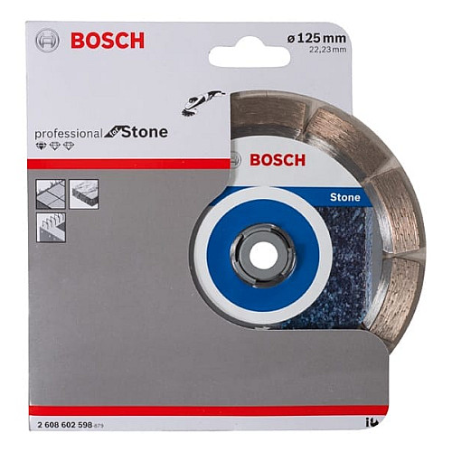 Диск алмазный Bosch Professional Standard for Stone, 125х22.23мм