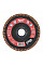 Диск пелюстковий шліфувальний Milwaukee CERA TURBO, 125x22.2мм, K60