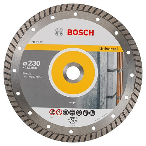 Диск алмазный Bosch Professional Standard for Universal Turbo, 230х22.23мм