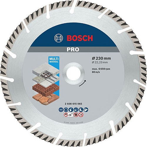 Диск алмазный Bosch Professional Stf Universal, 230х22.23мм, по бетону