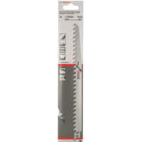 Полотно пиляльне для шабельної пилки Bosch Professional по дереву, S 1542 K, 3TPI, 2шт