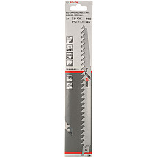 Полотно пиляльне для шабельної пилки Bosch Professional по дереву, S 1542 K, 3TPI, 2шт