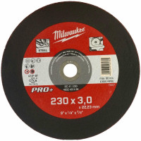 Диск отрезной Milwaukee по металлу PRO+, 230х3х22.23мм