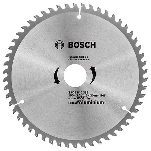 Диск пильный Bosch Professional Eco for Aluminium 190x2.42/1.6x30мм 54TCG