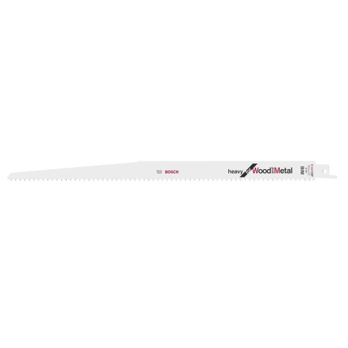 Полотно пиляльне для шабельної пилки Bosch Professional по дереву та металу, S 1411 DF, 6TPI, 5шт