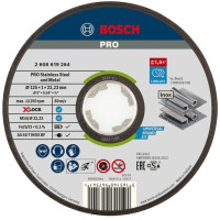 Круг відрізний Bosch Professional X-Lock Expert for Inox and Metal, 125x1мм