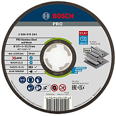 Круг відрізний Bosch Professional X-Lock Expert for Inox and Metal, 125x1мм