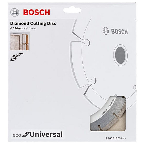 Диск алмазный Bosch Professional Eco Универсальный 230х22.23мм