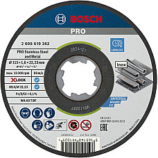 Диск відрізний Bosch Professional X-Lock по металу 115х1.6мм