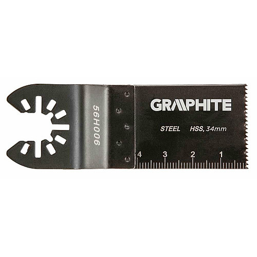 Полотно пилочное для многофункционального инструмента GRAPHITE по металлу HSS.