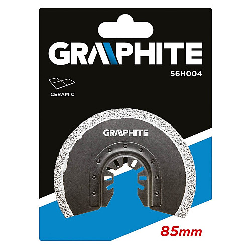 Насадка для многофункционального инструмента GRAPHITE, диск пильный, 85мм, HM напыления из вольфрама карбида.