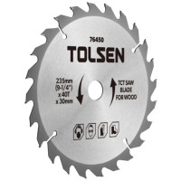 Диск пильний Tolsen по дереву, 185х40Tх30мм