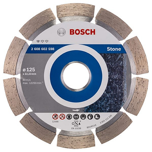Диск алмазный Bosch Professional Standard for Stone, 125х22.23мм