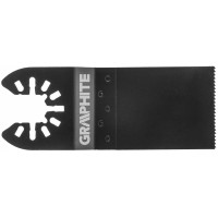 Полотно пильное погружное GRAPHITE по металлу, для многофункц. инструмента, 34мм