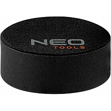 Диск полірувальний Neo Tools, губка м’яка, на липучці, 80x25мм