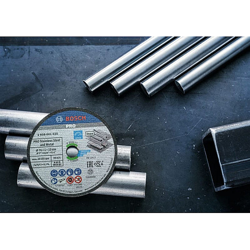 Круг відрізний Bosch Professional Expert for Inox, 76х10х1мм, 5шт