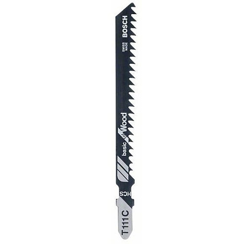 Полотно пилочное для электролобзика Bosch Professional по дереву T111С, 5шт