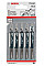 Полотно пилочное для электролобзика Bosch Professional по дереву T111С, 5шт