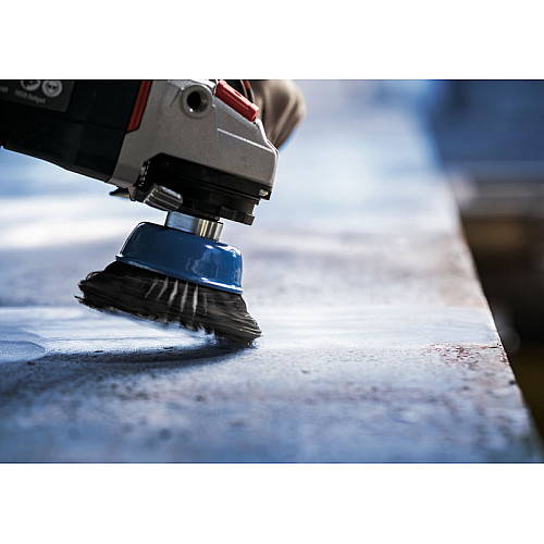 Щітка чашкова Bosch Professional сталь 75мм 0.5мм M14