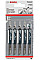 Полотно пилочное для электролобзика Bosch Professional по дереву T111С, 5шт