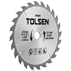 Диск пильний Tolsen по дереву, 235х60Tх30мм