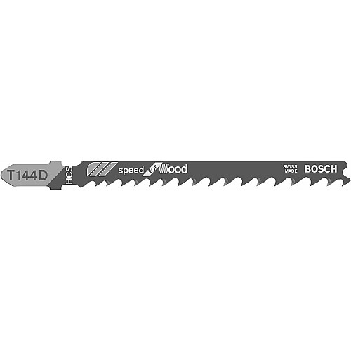 Полотно пилочное для электролобзика Bosch Professional по дереву T144D, 4-5.2х100мм, 5шт