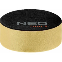 Диск полировальный Neo Tools, губка мягкая, на липучке, 80x25мм