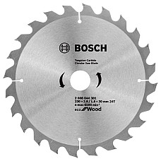 Диск пиляльний Bosch Professional Eco for Wood 230x30-24T
