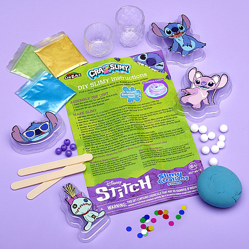 Слайм Cra-Z-Art Stitch Slimy Creations Studio, набір 31од