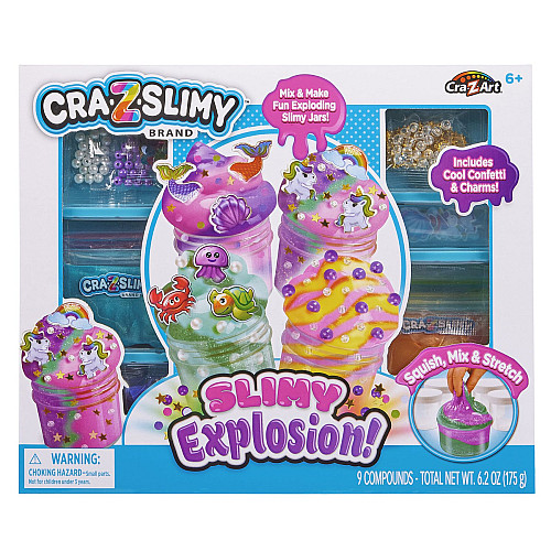 Слайм Cra-Z-Art Slimy Explosion, набір 24од
