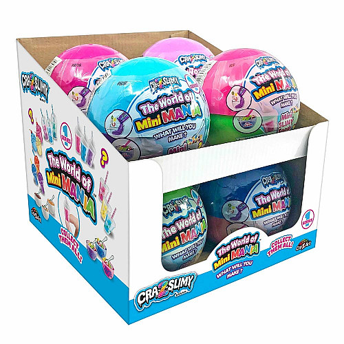 Слайм Cra-Z-Art World Mini Mania набор в шаре, S1