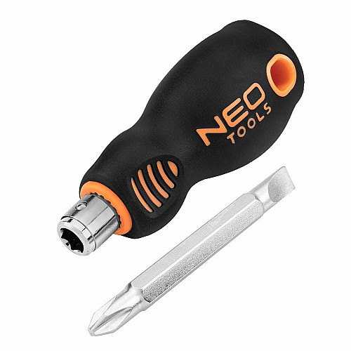 Викрутка Neo Tools двостороння біта, SL6,PH2, сталь CrMo