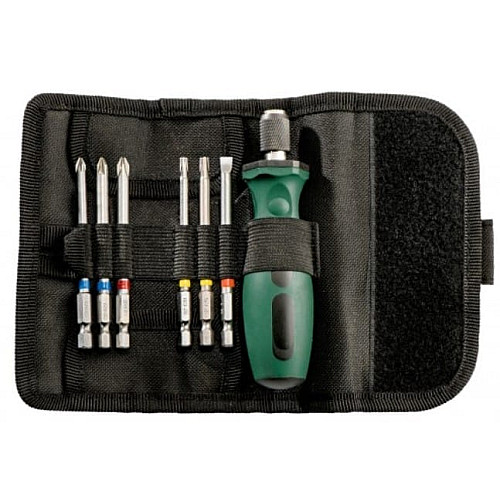 Викрутки Metabo 6 біт, SL,PH,PZ,Torx набір 7шт