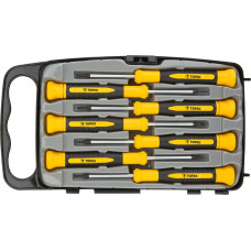 Викрутки TOPEX прецизійні, SL,PH,Torx, сталь CrV, набір 7шт