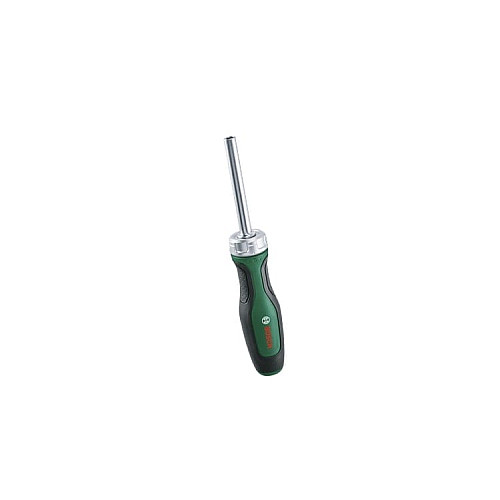 Викрутка Bosch з тріскачкою, 18 біт, 225мм, сталь CrV