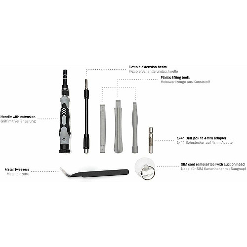 Набір викруток DIGITUS Precision Screwdriver Set 115