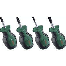 Викрутки Bosch SL, PH, сталь CrV набір 4шт