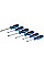 Отвертка Bosch Professional SL 3.5, 6.5мм, Т15х75мм, Т20х100мм, PH1x100мм, PZ2x125мм набор 6шт